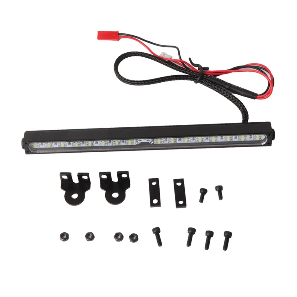 

Trx4 Metal LED Roof Lamp Light Bar for 1/10 RC Crawler Traxxas Trx-4 Trx 4 SCX10 90027 & SCX10 II 90046 90047