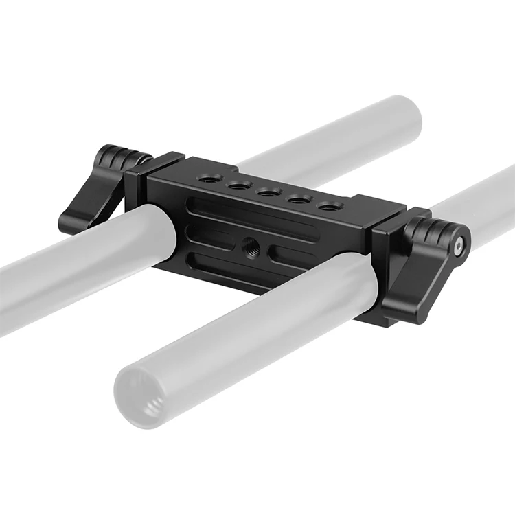 Kayulin двойной стержень зажим 15 мм Railblock с двойными фиксирующими ручками для DSLR 15 мм рельсовая штанга Система поддержки