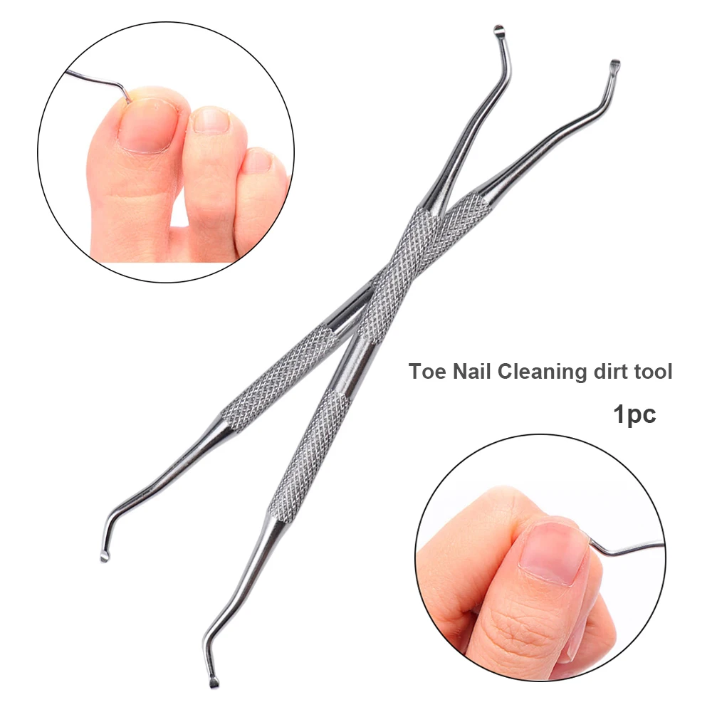 1PC Double head Stainless steel Toe Nail Lifter Paronychia