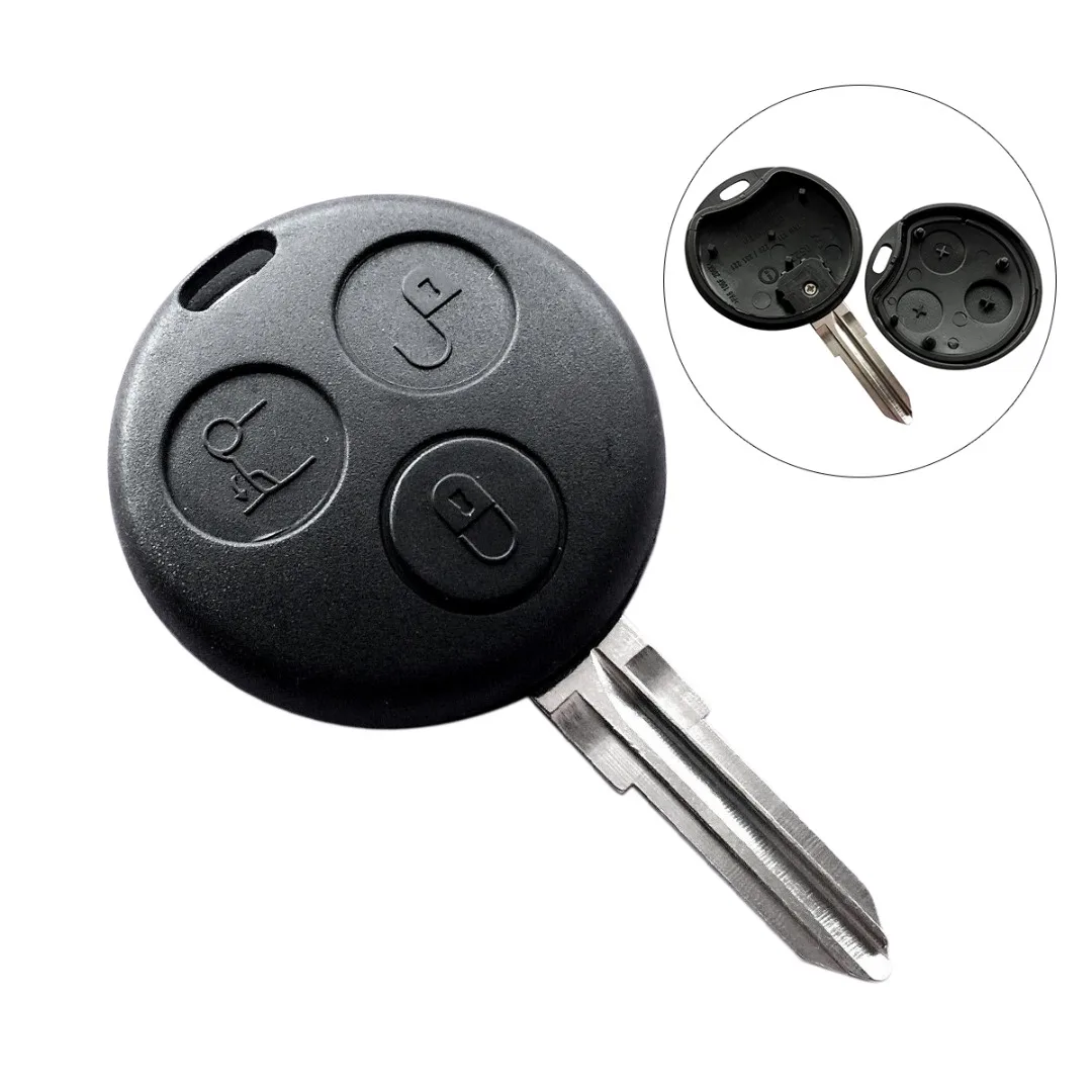 3 Button Car Remote Key Fob Shell Case ABS Plastic Lock Replacement | Обустройство дома