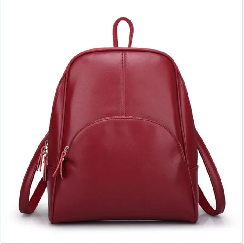 Женский рюкзак из натуральной кожи женский рюкзак из коровьей кожи Mochila Feminina школьные сумки для подростков