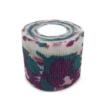 6 шт./партия цвет самоклеющиеся повязки ПЭТ печать эластичная лента поддержка пальцев