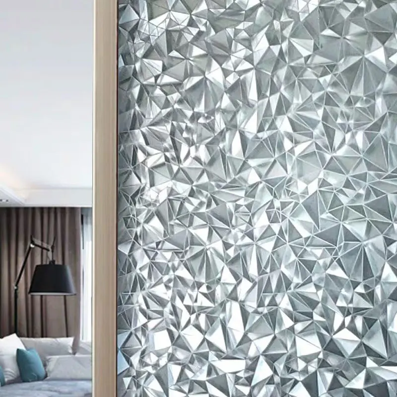 01 45cm x 100cm Электростатический клей-Бесплатные украшения для офиса оконная Пленка стеклянная наклейка Матированный с декорированием узором "Мороз" ограничивающий обзор извне пленка спальня кухня движущийся домашний декор для дверей - Цвет: 01 45cm x 100cm