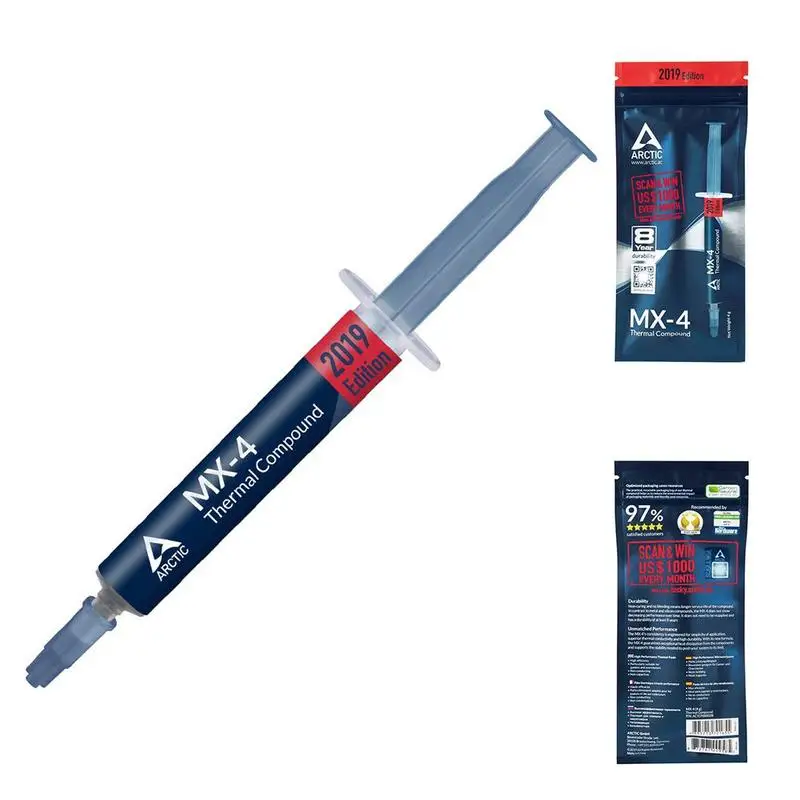 

Mx-2 2g CPU Processor Cpu Cooler Cooling Plaster Fan Thermal Grease Vga Compound Heatsink Plaster Paste Cooling