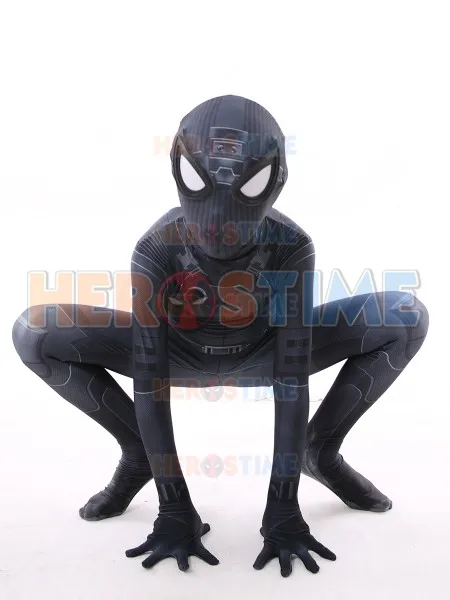 Детская куртка с изображением Человека-паука, Косплэй костюм далеко от дома "Человек-паук" Homcoming "Человек-паук" ps4 игровой костюм Человека-паука из спандекса Детский костюм на Хеллоуин