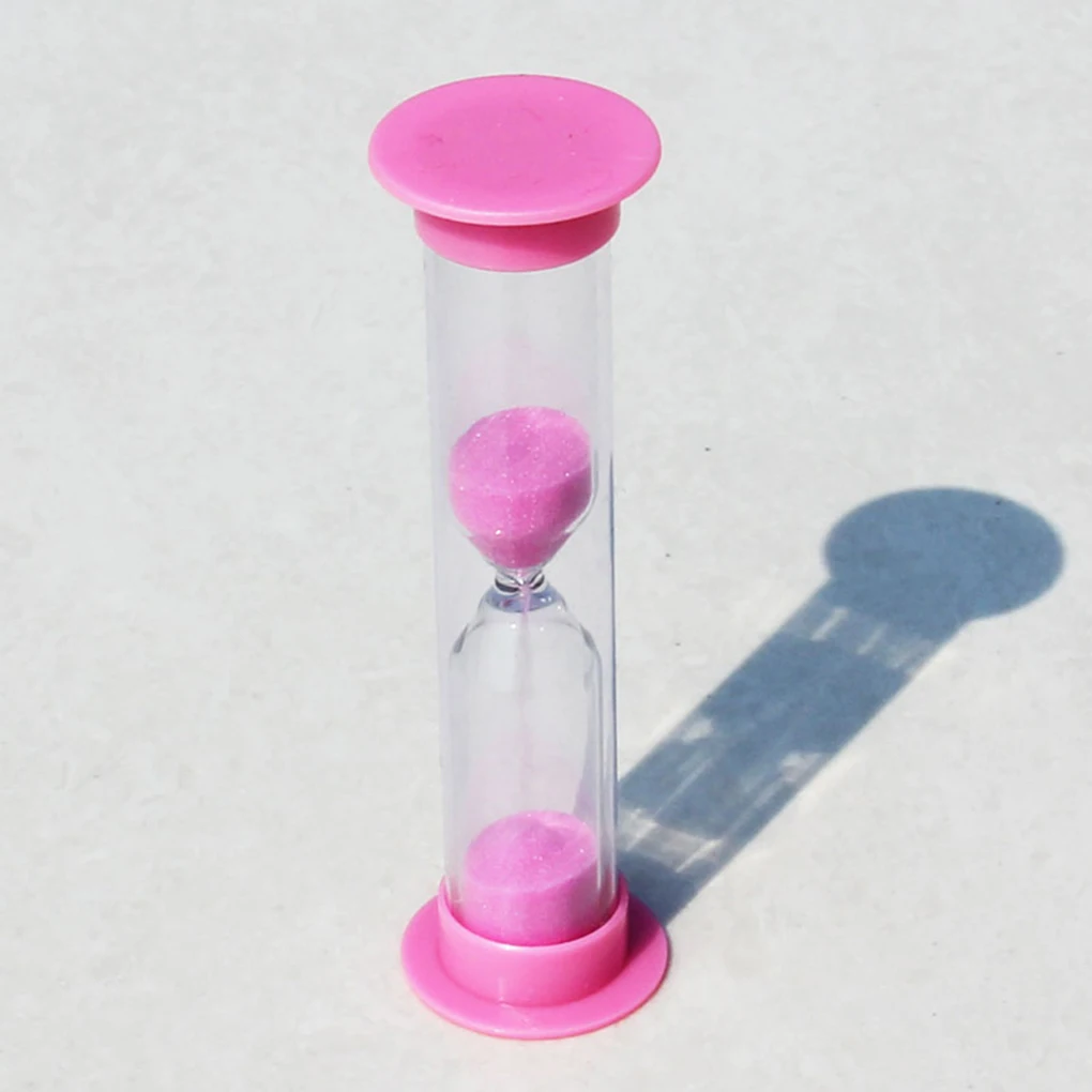 1 шт 2 минуты Песочные часы дети песок таймер щетка мини таймер креативный изысканный маленький подарок