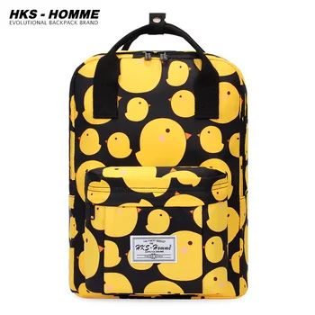 

Fashion Girl College School Bag Casual New Simple Women Backpack Printing Book Packbags for Teenage Travel Shoulder Rucksack