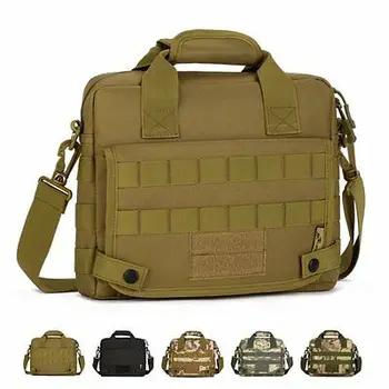 

Men Vogue Nylon Messenger Shoulder Bag Military Tactical Briefcase Laptop Pack