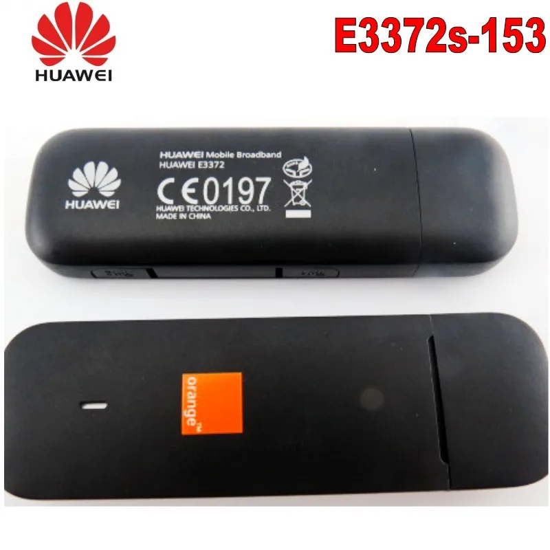 Разблокированный HUAWEI E3372 E3372S-153 4G LTE модем 150Mpbs plus с антенной 4g