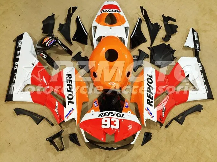 4 подарки ABS литья под давлением Полный обтекатели комплект Подходит для HONDA CBR600RR F5 2013 тела набор номер 93