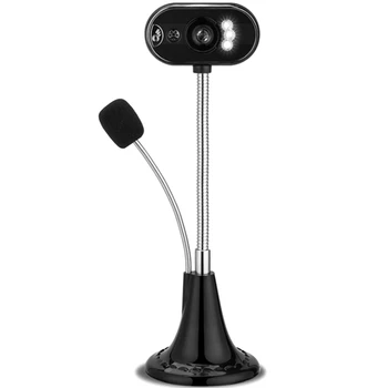 

HD Web Camera Desktop Computer Notebook HD Video USB with Microphone Night Vision Camera