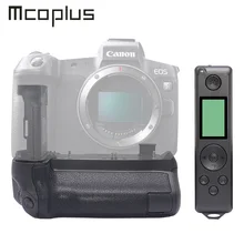 Mcoplus BG-EOS R Vertical Battery Grip Holder for Canon EOSR EOS R Camera Replacement as BG-E22 with Built-in 2.4G Remote Contro