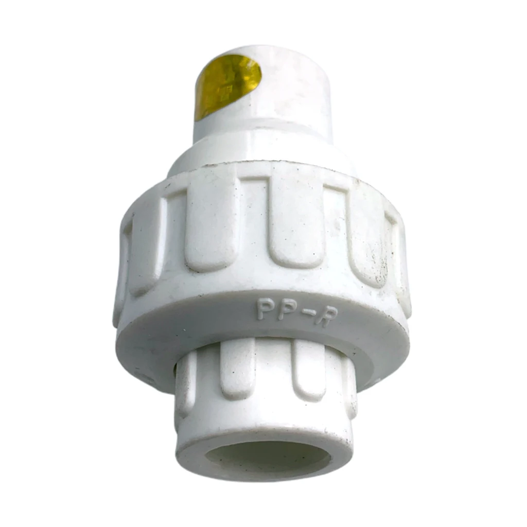 1pc 20mm PPR Check Valve Shutoff Valve PPR Pipe Adapters Tube Plastic White