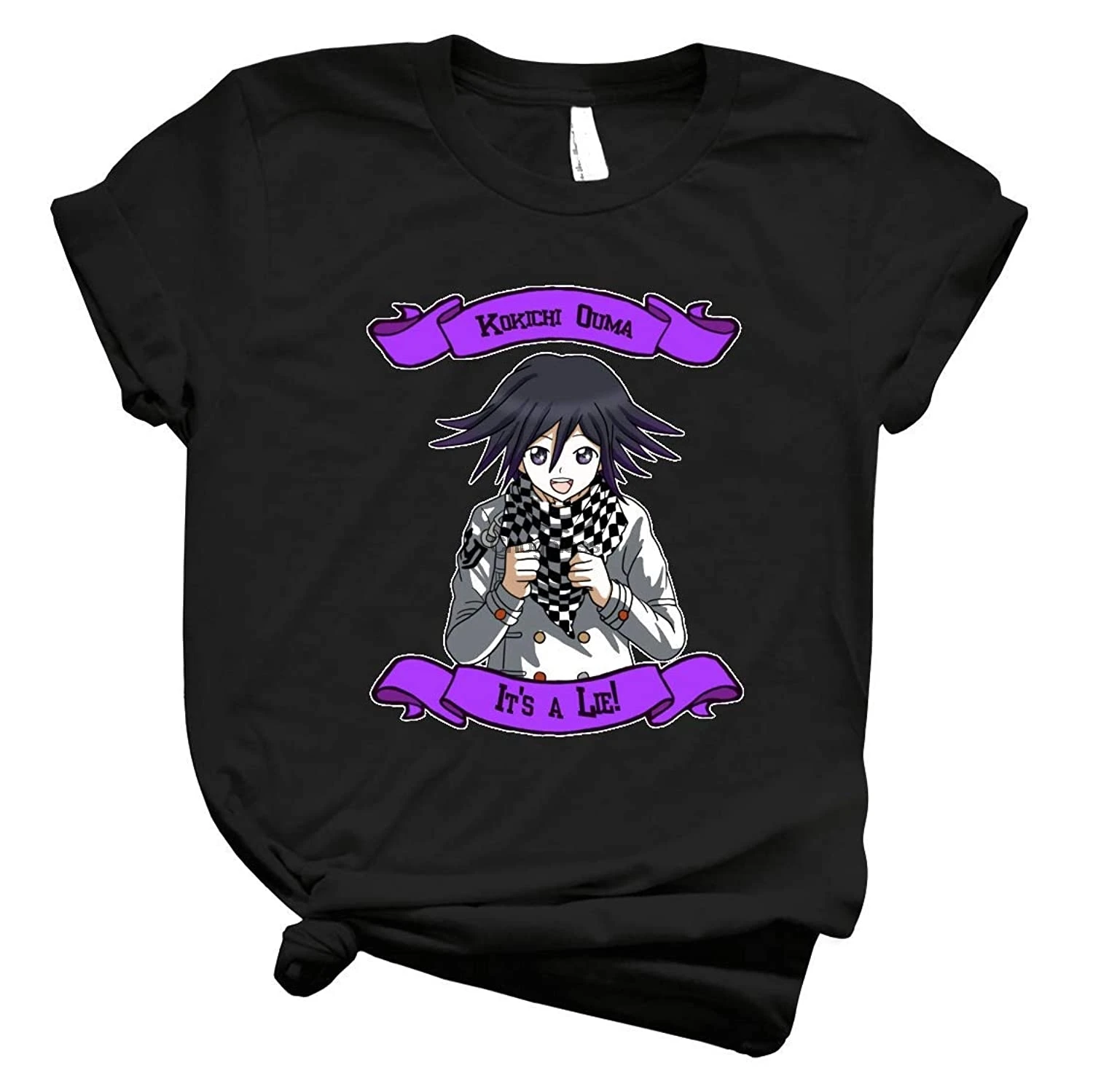 Kokichi Ouma 51-футболка для мальчиков и женщин винтажная индивидуализированная
