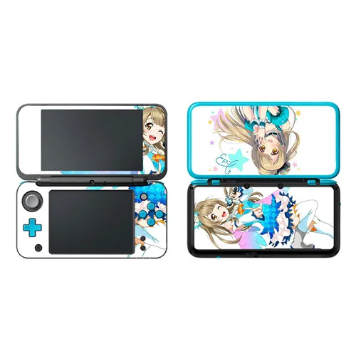 Hatsune Miku виниловая наклейка на кожу для нового 2DS LL XL наклейка на кожу для nintendo 2DSLL виниловая Защитная Наклейка - Цвет: 2DSLL0213