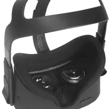 Гибкий силиконовый чехол для лица VR Сменный Набор Чехол для Oculus Quest все-в-одном VR игровая гарнитура