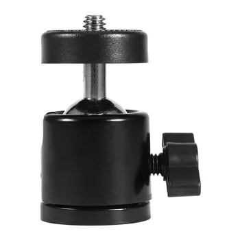 

Universal Mini Ball Head Aluminium alloy Tripod Head of 360 Swivel DSLR DV Camera Mini Tripod Ballhead 1/4" Screw Mount Stand