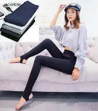 Women Fall Winter Solid Color Plain Cotton Leggings High Quality Fabric Classic Girls Leggins Women Fall Winter Solid Color Plain Cotton Leggings High Quality Fabric Classic Girls Leggins