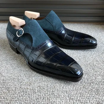 

Men Pu Leather Shoes Casual Shoes Dress Shoes Brogue Shoes Spring Ankle Boots Vintage Classic Male Casual HA039