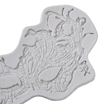 

DIY Party Dance Mask Silicone Molds Dry Pace Fondant Cake Decorating Tools Sugar Paste Candy Chocolate Polymer Clay Mould