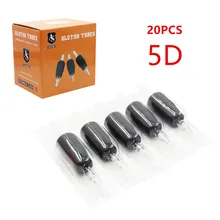 20шт ALSTAR одноразовый зажим для нанесения татуировки Трубы 25 мм круглый татуировки ручка 5D ручка для стандартной татуировки Neeldes татуировки машина пистолет