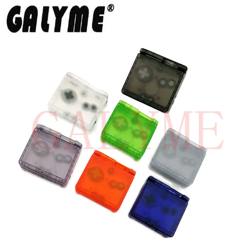Разноцветный Прозрачный чехол для игровых консолей Gameboy Advance GBA SP защитный ПК с