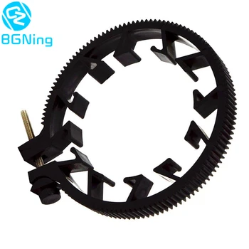 

BGNing Universal Standard 0.8 Modulus Follow Focus Gear Ring ABS Adjustable Belt for SLR DSLR Camera 55-65mm Lenses Photography