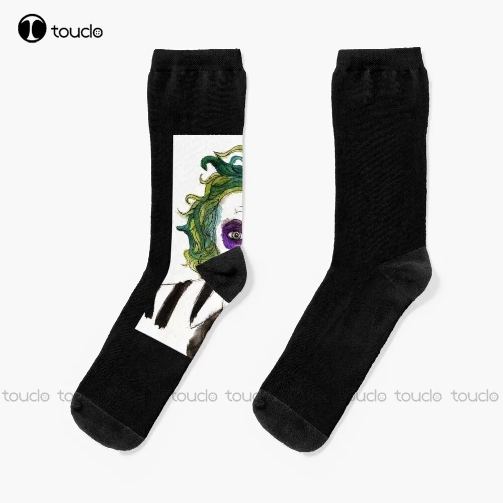 

Beetlejuice Sticker Socks Mushroom Socks Christmas New Year Gift Unisex Adult Teen Youth Socks 360° Digital Print Fashion New