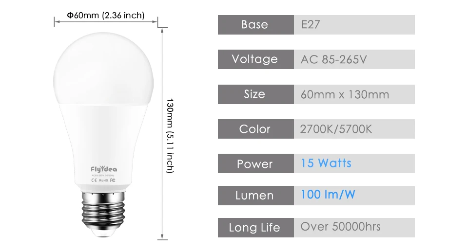4 шт. 8 шт. 15 Вт E27 светодиодный светильник лампа равна 100 Вт лампа накаливания умный WiFi Голосовое управление совместимый с Alexa и Google Assistant