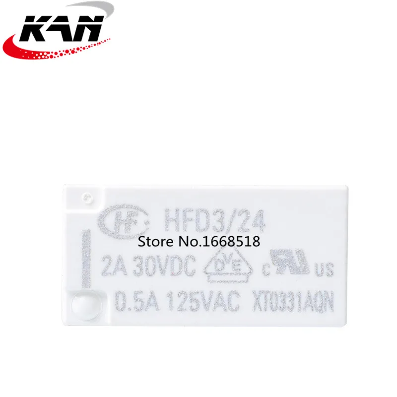 10 шт./лот ультра малый сигнал реле HFD3-V/5 HFD3-V/12 HFD3-V/24 5 в 12 В 24 В 0.5A 8PIN два набора преобразования