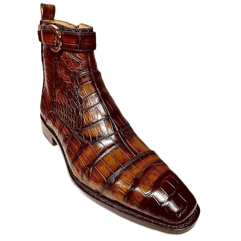 Мужская обувь новинка 2020 высококачественные мужские ботильоны винтажные