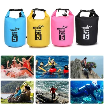 

Portable Waterproof Storage Dry Bag Outdoor Equipment Travel Kit Ultralight Camping Hiking Drifting Kayaking Swim Organizer HOT