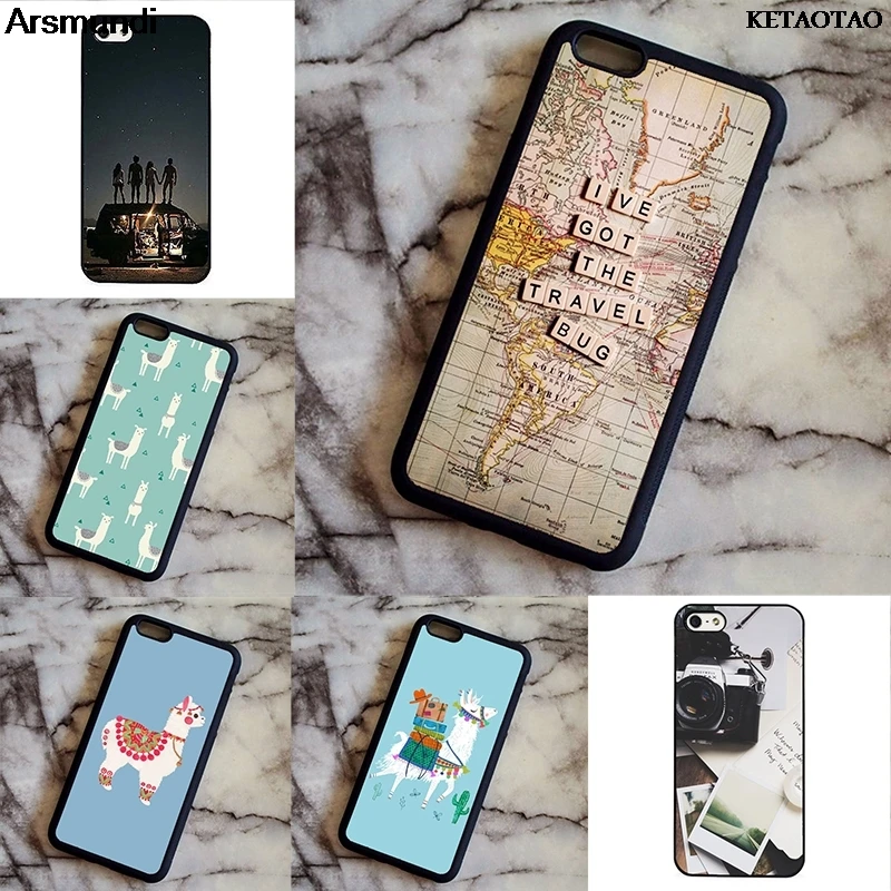 KETAOTAO lve got the travel bug чехлы для телефонов Samsung S3 S4 S5 S6 S7 S8 S9 plus edge Note 5 7 8 Чехол Мягкий ТПУ