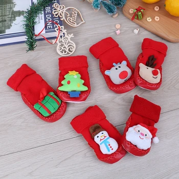 

Baby Socks Christmas Newborn Baby Boys Girls Christmas Floor Socks Anti-Slip Baby Step Socks Best Gifts For Baby