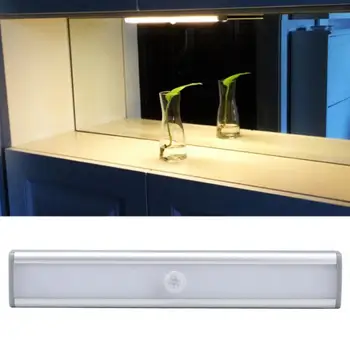 

USB Charging LED Night Light Protable Paste Magnet Wireless Closet Lamp Human Body Induction Light For Corridor Bedroom