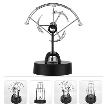 

1pc Dolphin Shape Educational Exquisite Science Toy Physics Toy Perpetual Motion Toy Science Ornament for Ornament Desk Decorati