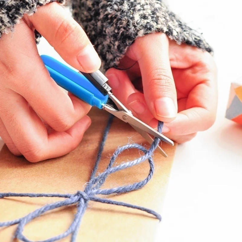 1 шт. портативный ручной работы для студентов ножницы резки бумаги креативные