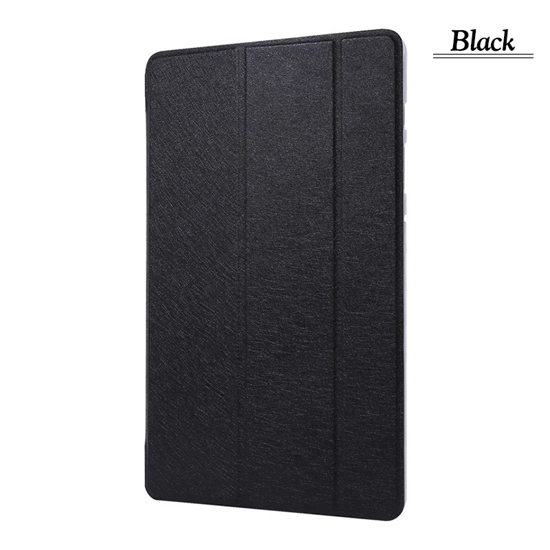 QIJUN Case for iPad Air 3 10.5'' PU Leather PC Back Cover Stand Auto Sleep Smart Magnetic Folio Cover For ipad air3 Funda - Color: Black-iPad Air 3