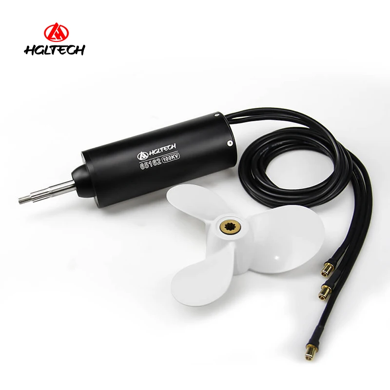 HGLTECH 65162 100KV/120KV Electric Surfboard Surfing Jetsurf Inrunner Motor with Propeller for Jet Wakeboard Drive | Спорт и