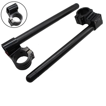 

Motorcycle 31mm CNC clip on clip ons Adjustable handle bars Fork handlebar