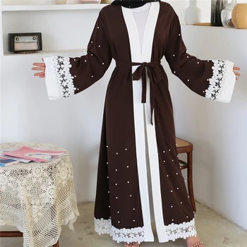 

Ramadan Saudi Arabic Abaya Mujer Kimono Cardigan Hijab Muslim Dress Abayas For Women Kaftan Dubai Caftan Islamic Clothing Oman