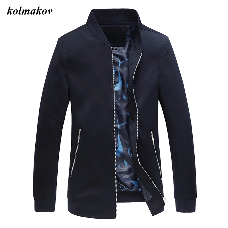 

2020 New Arrival Spring Style Men Boutique Jacket Coat Fashion Casual Solid Baseball Collar Men's Zippers Rib Sleeve Jacket