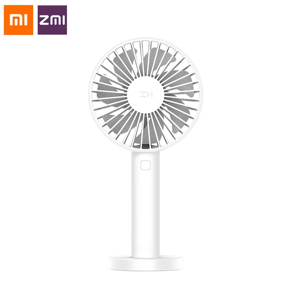 Оригинальный портативный мини вентилятор Xiaomi ZMI с перезаряжаемой батареей USB