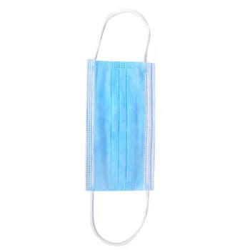 

50pcs Currently Available Free Shipping Disposable Mask 3-Tier Protection Dustproof Meltblown Fabric Haze-resistant Mask Civil