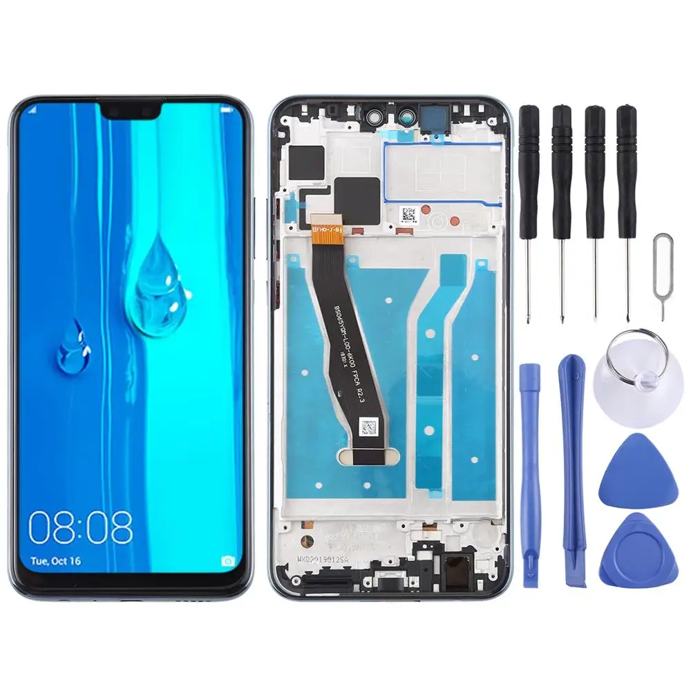 IPartsBuy ЖК-экран и дигитайзер Полная сборка с рамкой для huawei Enjoy 9 Plus