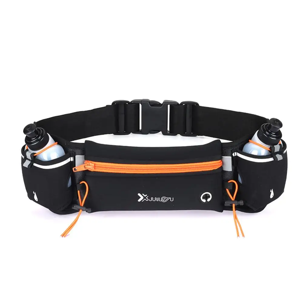 

Marathon Dual Pocket Running Bag Trail Running Waist Belt For Phone Unisex Sports Fanny Pack Fitness Waist Pack Water Bottle