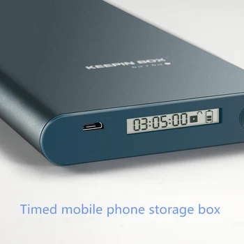 

Timed mobile phone storage box. Learning time controller. Timed alarm clock storage box. Mobile phone timer Learning assistant