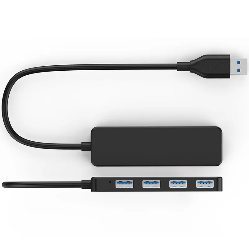 High speed USB3 0 4 port splitter hub computer multi interface one for four extended portable 4
