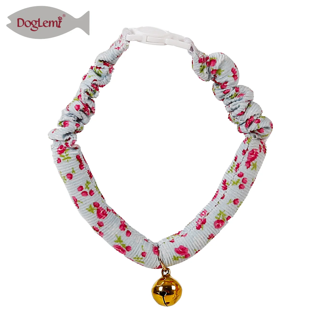 Blue Ошейники для домашних животных Pet регулируемые ошейники для собак с подвесками в форме колокольчиков и Цепочки и ожерелья воротник для щенков, собак, ошейники для кошек товары для домашних животных, собаки аксессуары - Цвет: Blue