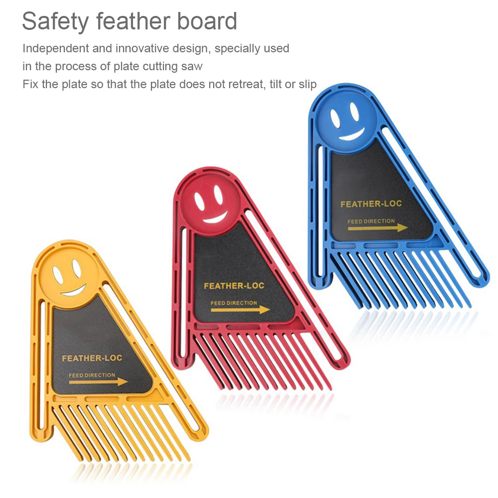 

Dropship Multi-purpose Feather Loc Board Set Double Featherboards Miter Gauge Slot for Woodworking Saw Table DIY Tool